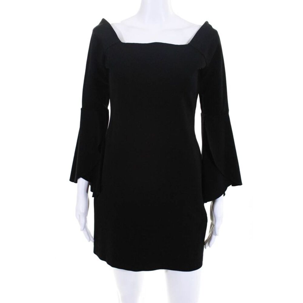 Slate & Willow Womens Black Janis Dress Size 8 10436511